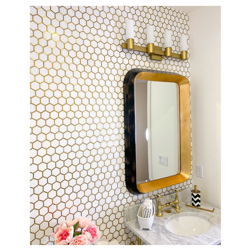 Maxim 22414SWNAB - Contessa 4 Light 29" Vanity Light