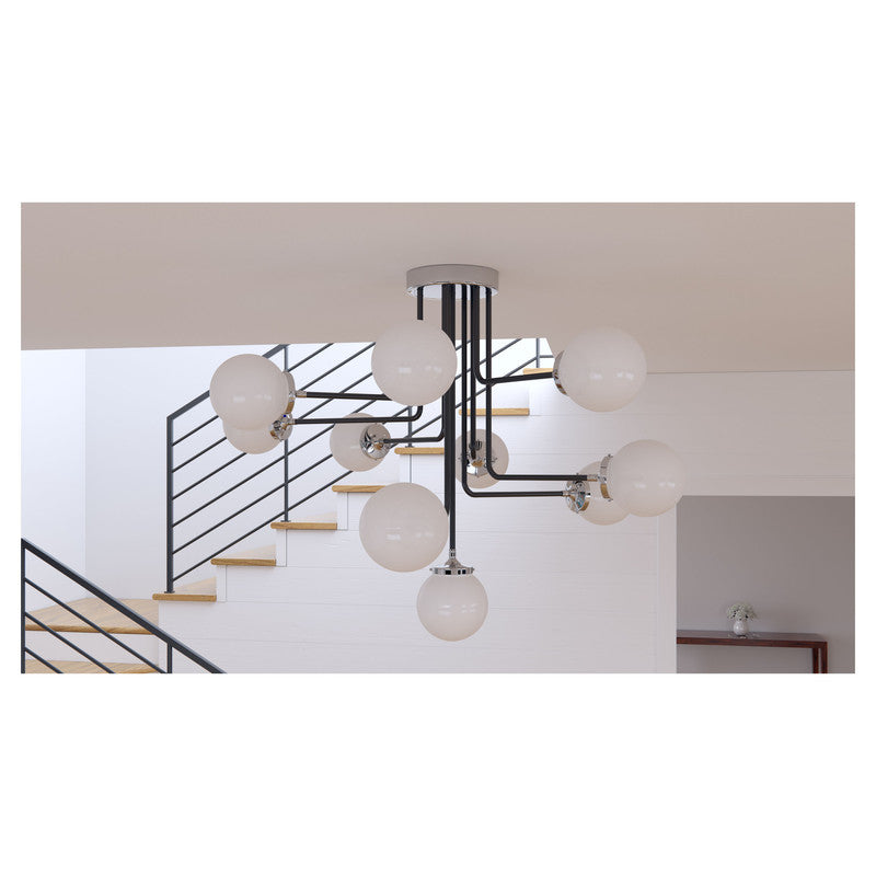 Maxim 24734BZF - Helix 8 Light 38" Chandelier