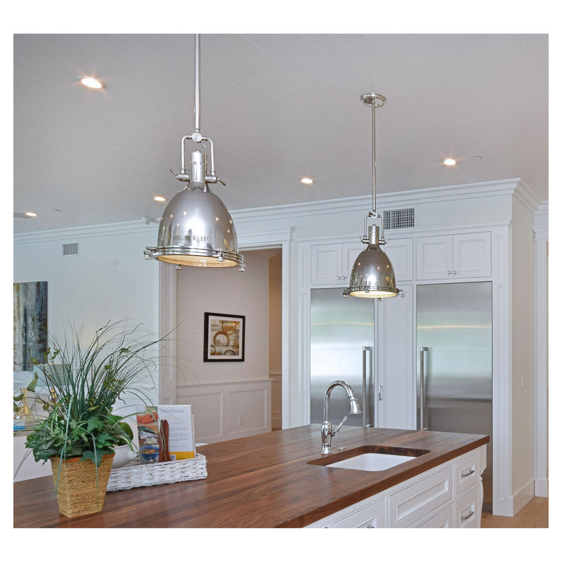 Maxim 25104FTBZ - Hi-Bay 1 Light 24" Pendant