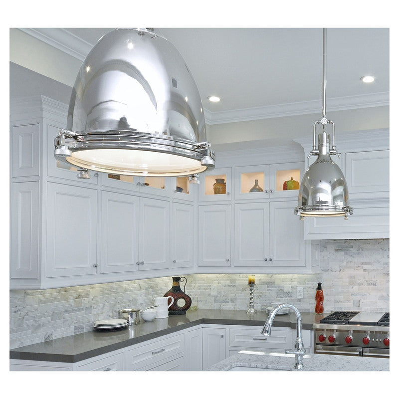 Maxim 25104FTBZ - Hi-Bay 1 Light 24" Pendant