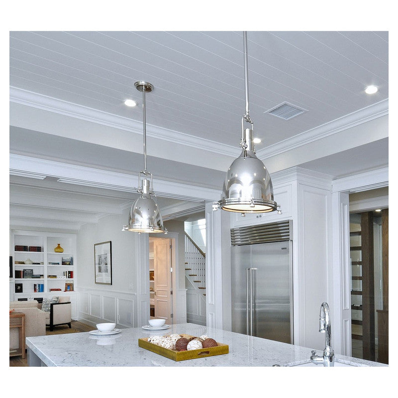 Maxim 25104FTBZ - Hi-Bay 1 Light 24" Pendant