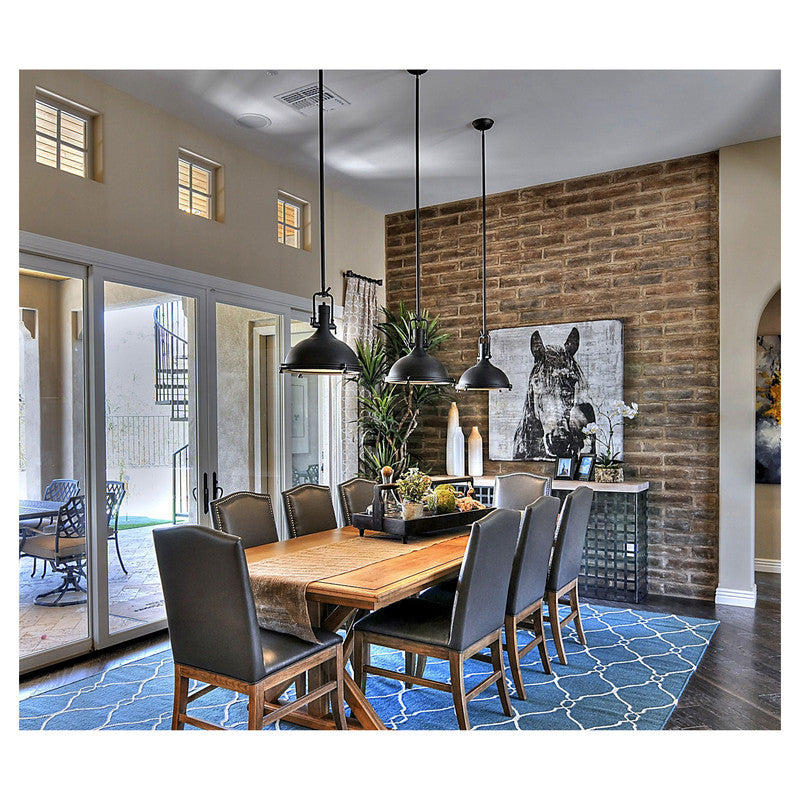 Maxim 25109FTBZ - Hi-Bay 1 Light 18" Pendant