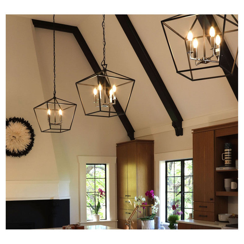 Maxim 25155GLTXB - Abode 4 Light 28" Chandelier