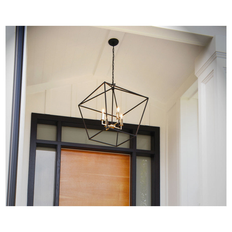 Maxim 25155GLTXB - Abode 4 Light 28" Chandelier