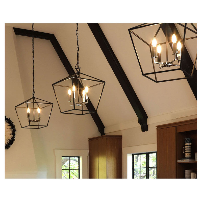 Maxim 25156GLTXB - Abode 4 Light 21" Chandelier