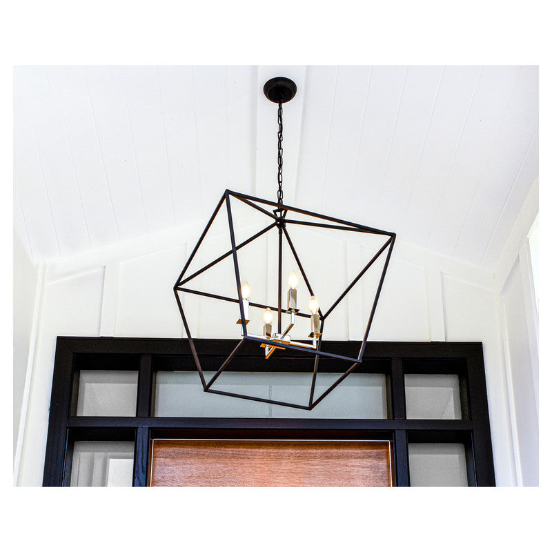 Maxim 25157GLTXB - Abode 5 Light 47" Chandelier