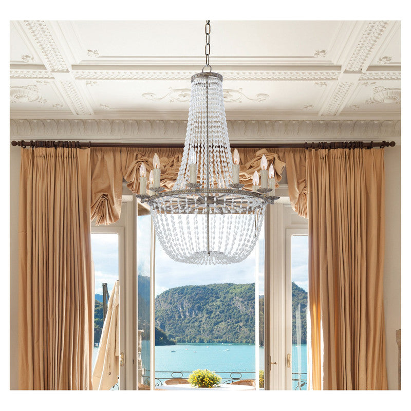 Maxim 26015OIBUB - Ruffle 4 Light 27" Pendant