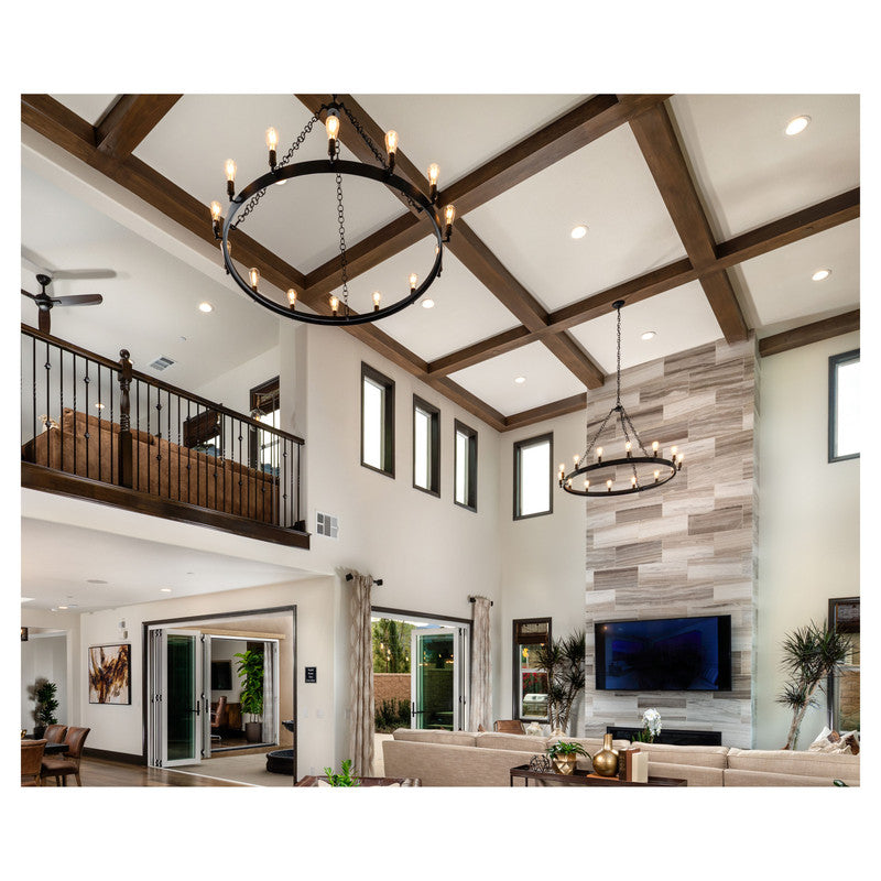 Maxim 26284ICSG - Willow 8 Light 35" Chandelier