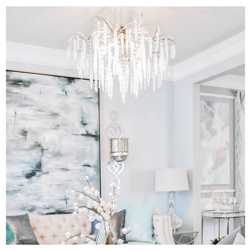 Maxim 26284ICSG - Willow 8 Light 35" Chandelier