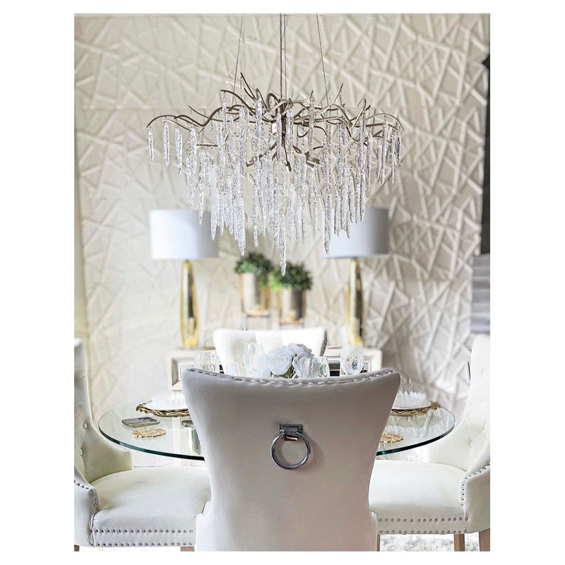 Maxim 26284ICSG - Willow 8 Light 35" Chandelier