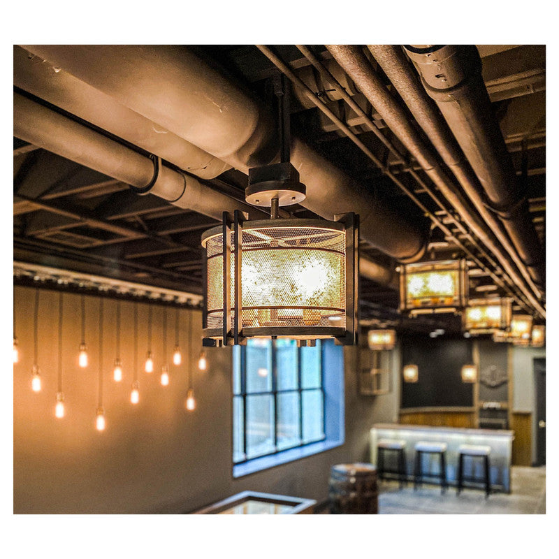 Maxim 27560BKBWAB - Boundry 3 Light 17" Flush Mount