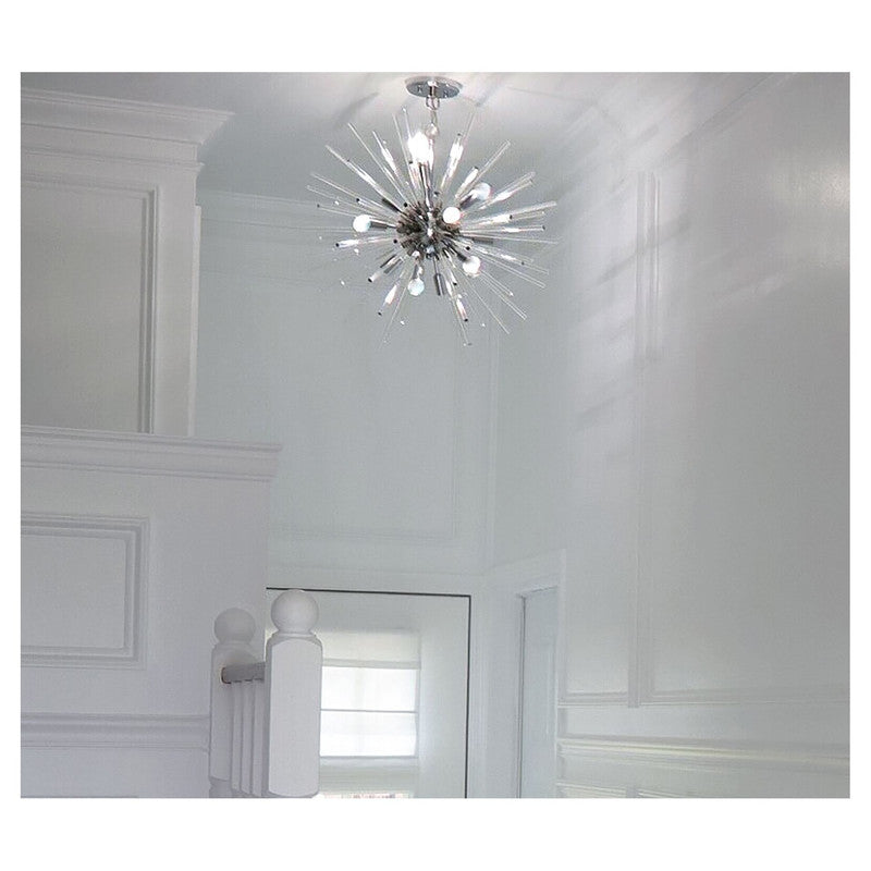 Maxim 28664CLPC - Polaris 12 Light 25" Pendant