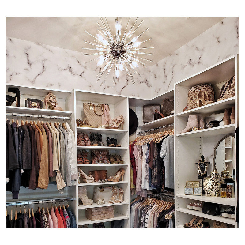 Maxim 28664CLPC - Polaris 12 Light 25" Pendant