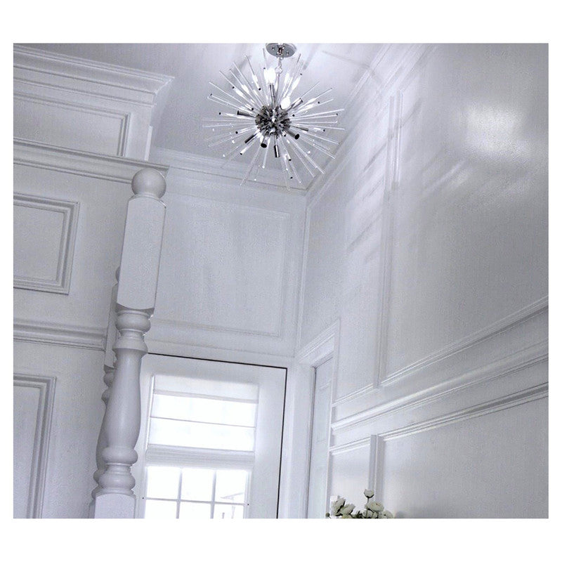 Maxim 28664CLPC - Polaris 12 Light 25" Pendant