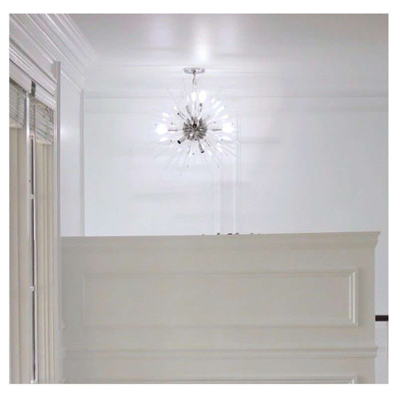 Maxim 28664CLPC - Polaris 12 Light 25" Pendant