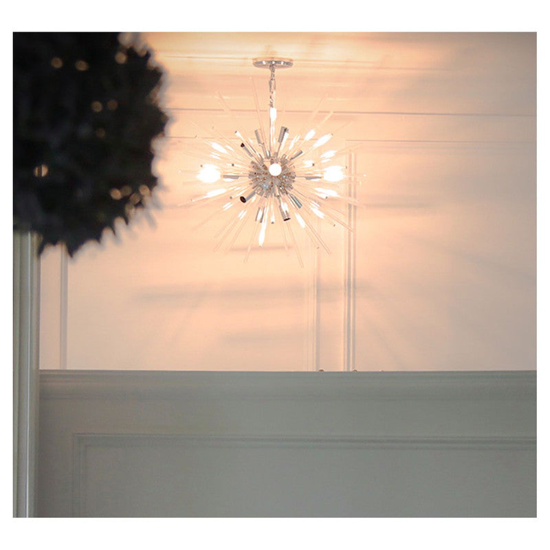 Maxim 28666CLPC - Polaris 16 Light 40" Pendant