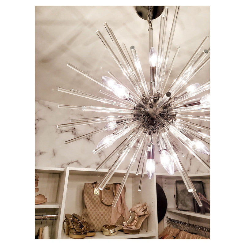 Maxim 28666CLPC - Polaris 16 Light 40" Pendant