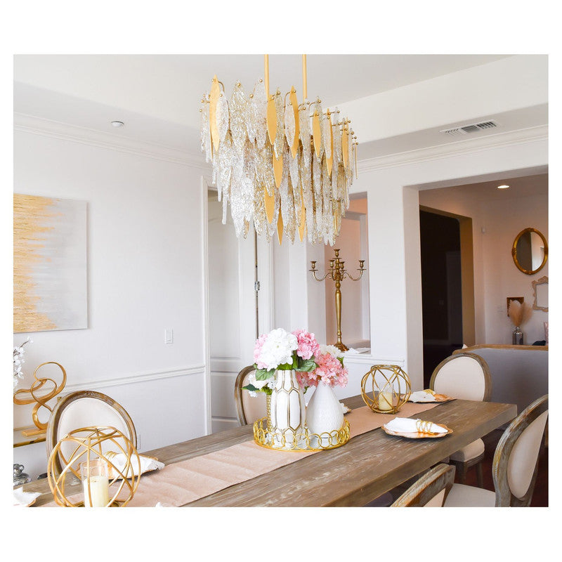 Maxim 32328CLCMPGL - Majestic 21 Light 37" Chandelier