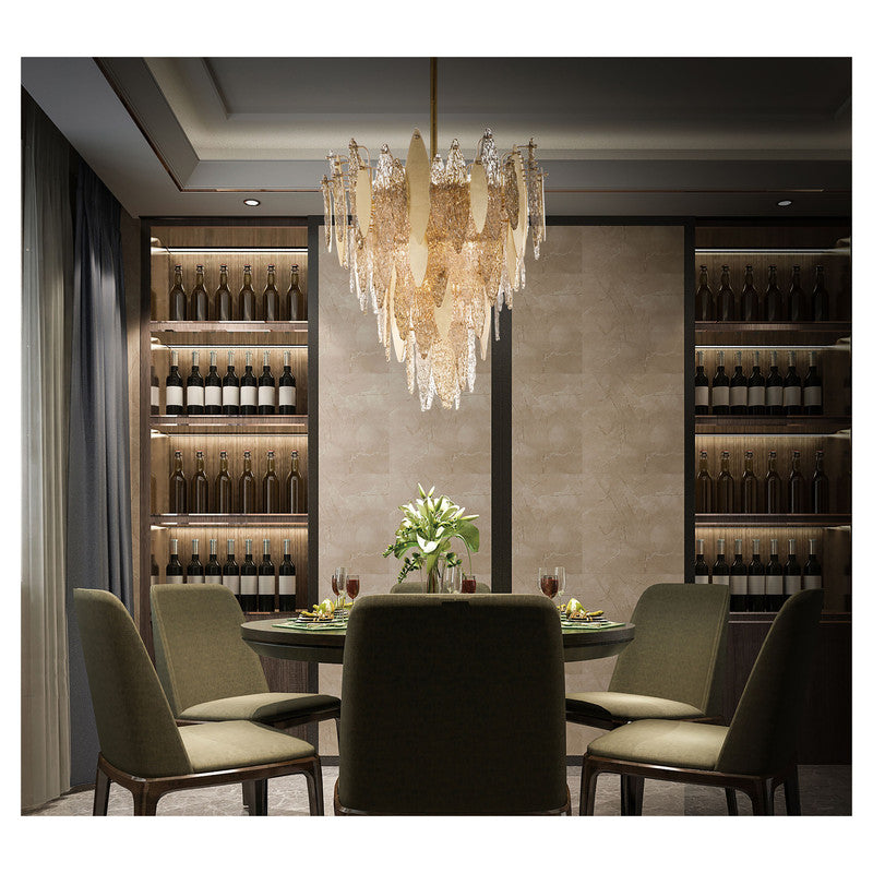 Maxim 32395OFSBRPN - Uptown 5 Light 26" Chandelier