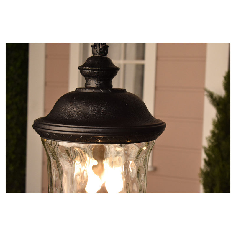 Maxim 3420WGOB - Carriage House DC 3 Light 27" Post Light