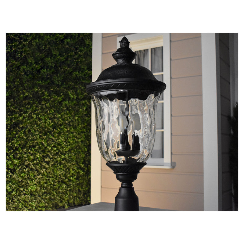 Maxim 3421WGOB - Carriage House DC 3 Light 29" Post Light
