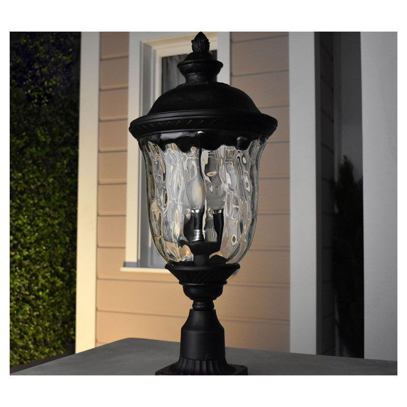 Maxim 3421WGOB - Carriage House DC 3 Light 29" Post Light