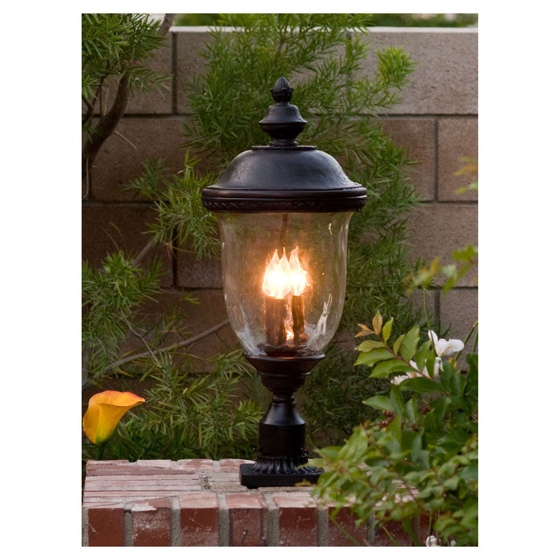 Maxim 3421WGOB - Carriage House DC 3 Light 29" Post Light