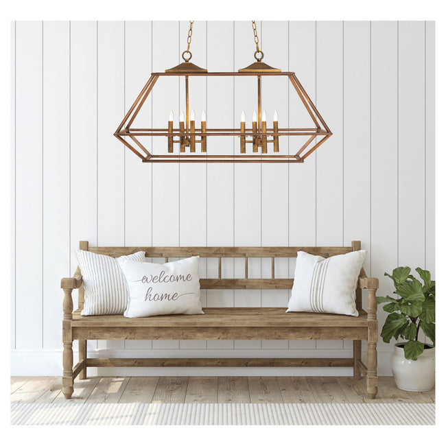 Maxim 39575WFLGS - Victoria 3+4 Light 25" Pendant