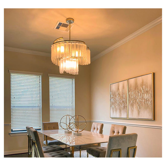 Maxim 39579WFLGS - Victoria 6 Light 41" Chandelier