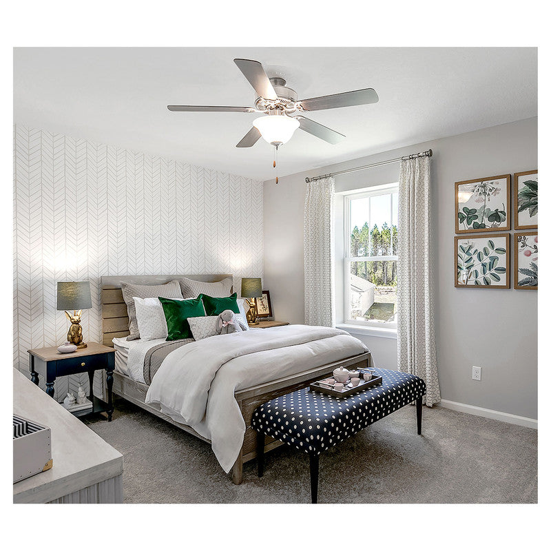 Maxim 89905BKWP - Basic-Max 52" Ceiling Fan