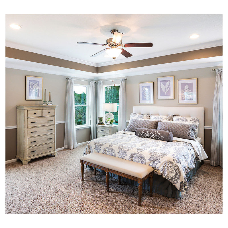 Maxim 89905BKWP - Basic-Max 52" Ceiling Fan