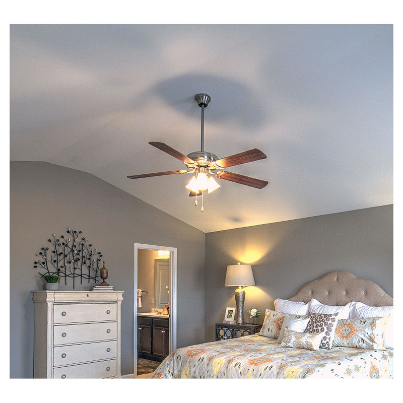 Maxim 89905BKWP - Basic-Max 52" Ceiling Fan
