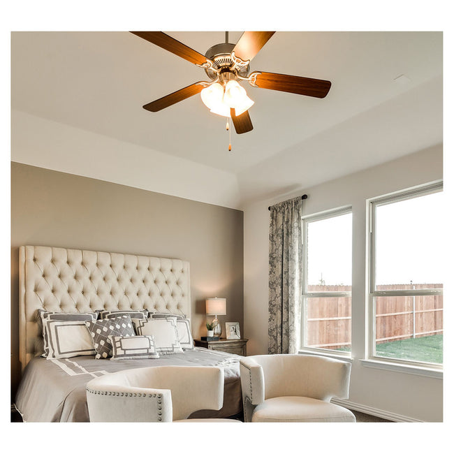 Maxim 89909FTSNBK - Trio 52" LED Ceiling Fan