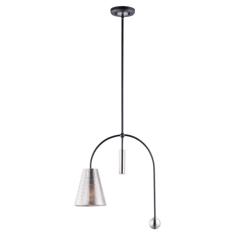 Maxim 10086BKSN - Filter 1 Light 21" Pendant