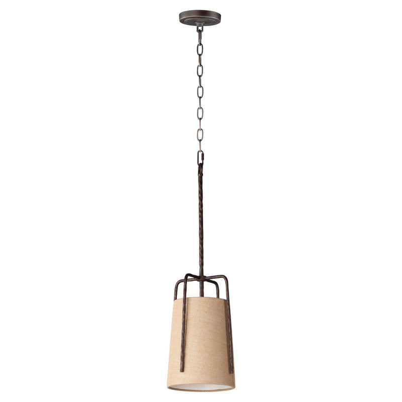 Maxim 10198BROI - Pitchfork 1 Light 27" Pendant