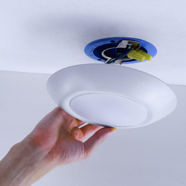 Maxim 57413WTWT -  6" Diverse LED Flush Mount, 3000K