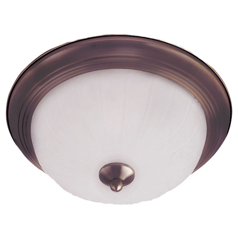 Maxim 5830FTBK - Essentials - 583x 1 Light 12" Flush Mount