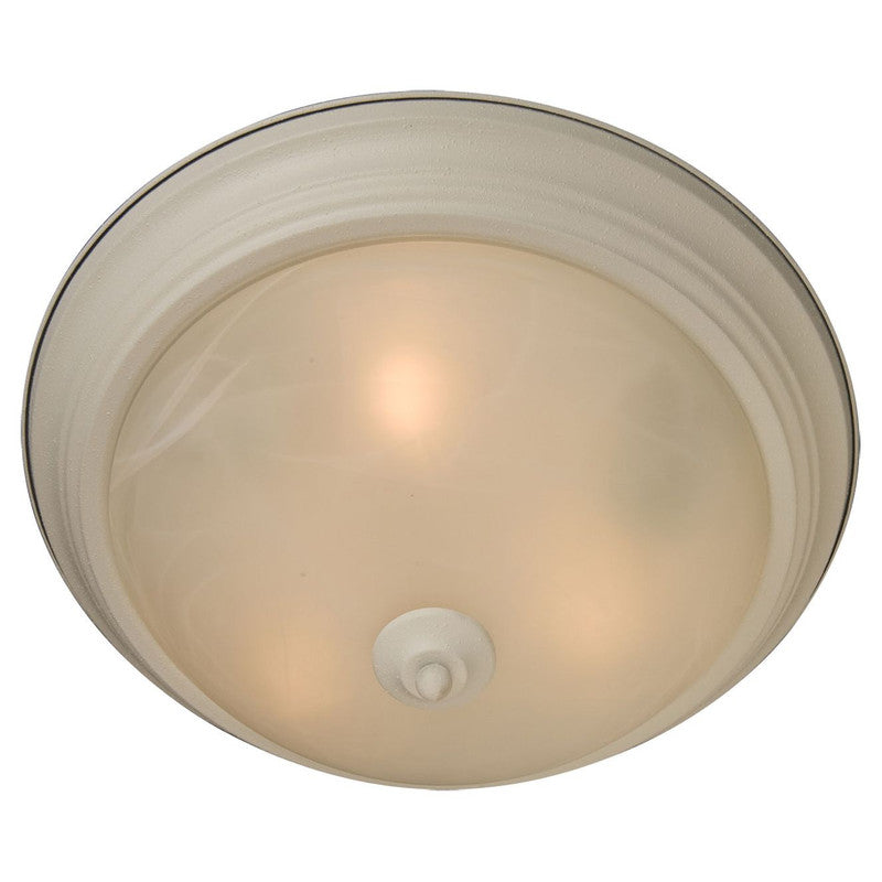 Maxim 5841FTBK - Essentials - 584x 2 Light 14" Flush Mount