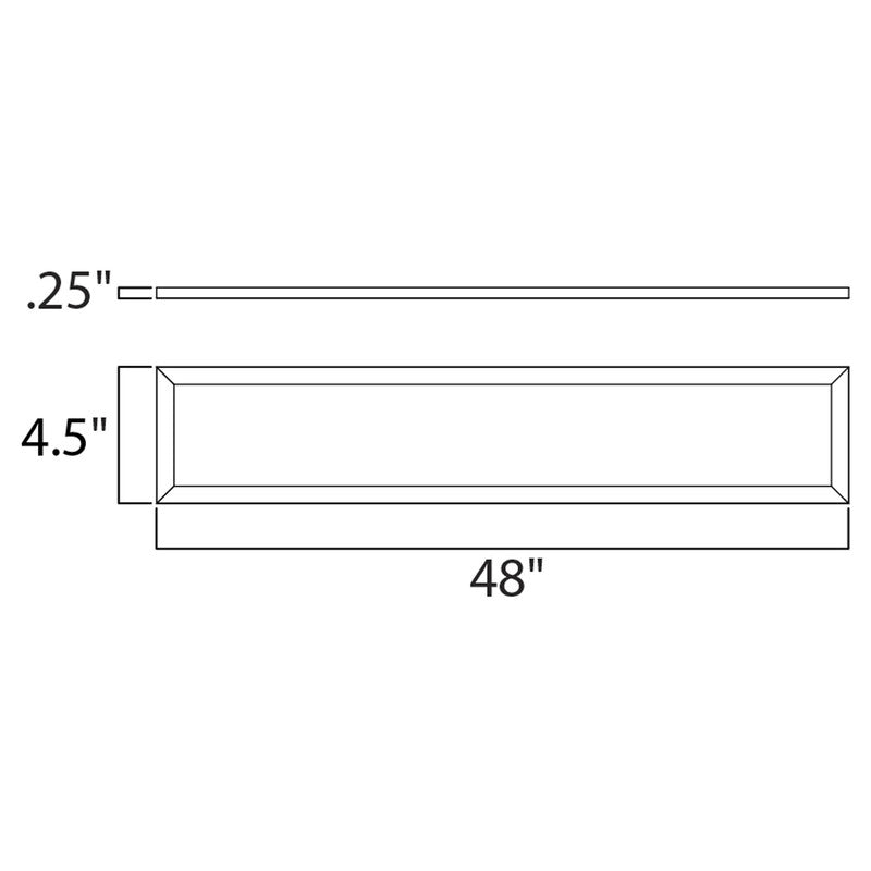 Maxim 88904BZ - CounterMax MX-L-120-SL 48" LED Under Cabinet Light - 3000K