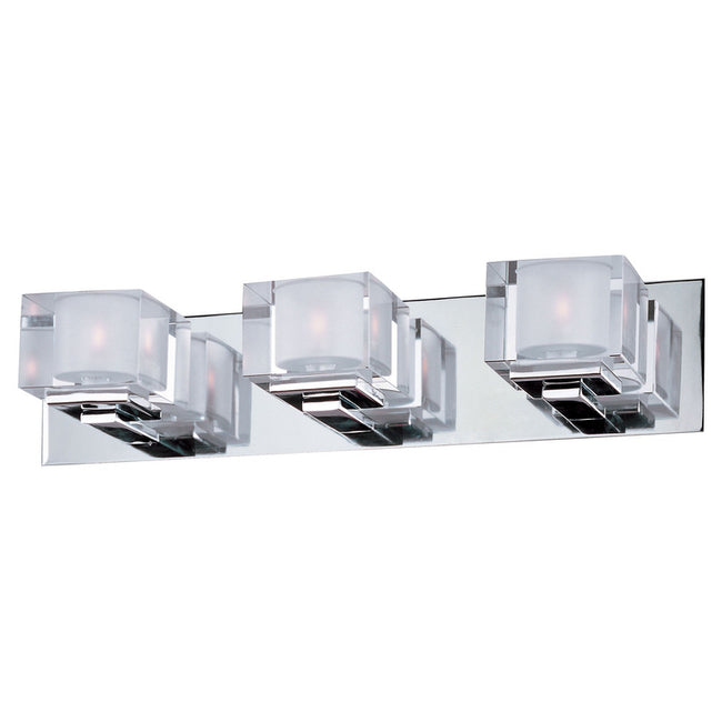 Maxim 10003CLPC - Cubic 3 Light 22" Vanity Light