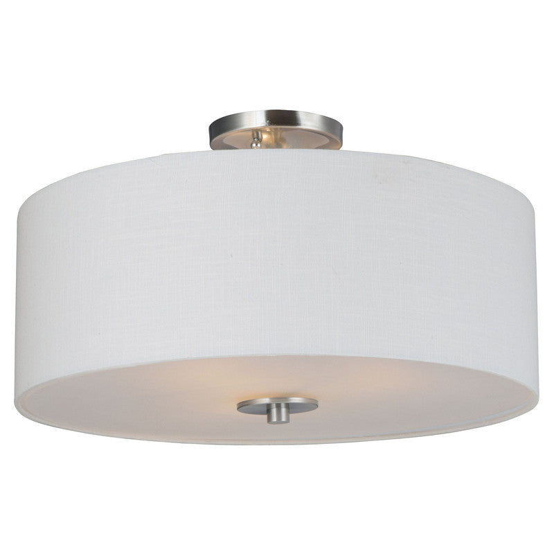 Maxim 10014OMOI - Bongo 3 Light 18" Semi Flush Ceiling Light