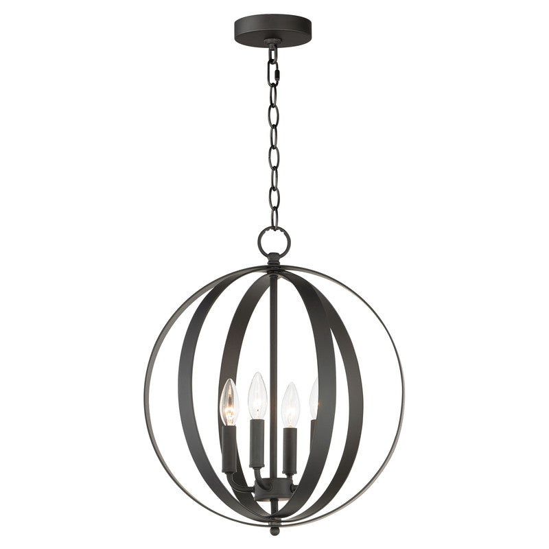 Maxim 10031BK - Provident 4 Light 19" Pendant
