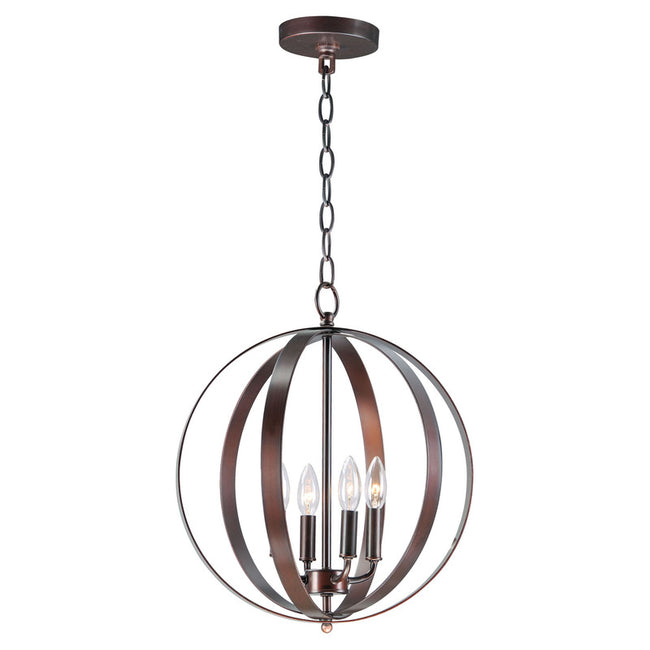 Maxim 10031BK - Provident 4 Light 19" Pendant