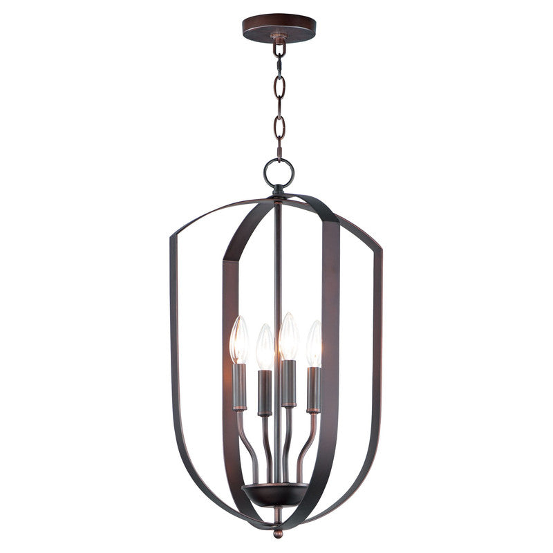 Maxim 10034BK - Provident 4 Light 24" Chandelier