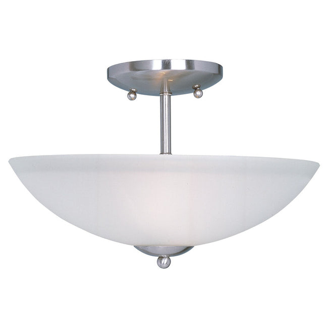 Maxim 10042FTOI - Logan 2 Light 13" Semi Flush Ceiling Light