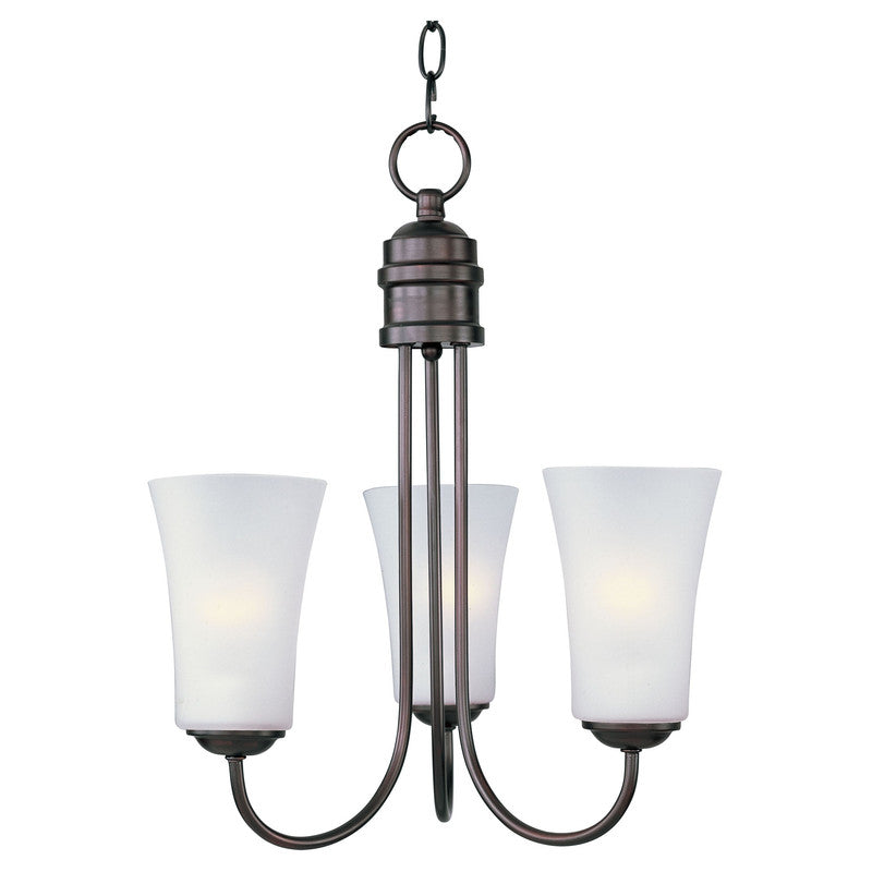 Maxim 10043FTOI - Logan 3 Light 19" Chandelier