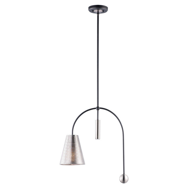 Maxim 10086BKSN - Filter 1 Light 21" Pendant