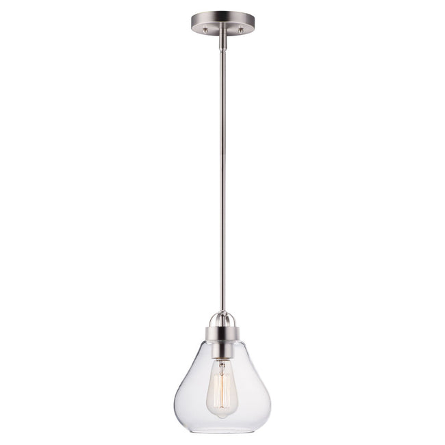 Maxim 10091CLSN - Dianne 1 Light 10" Pendant