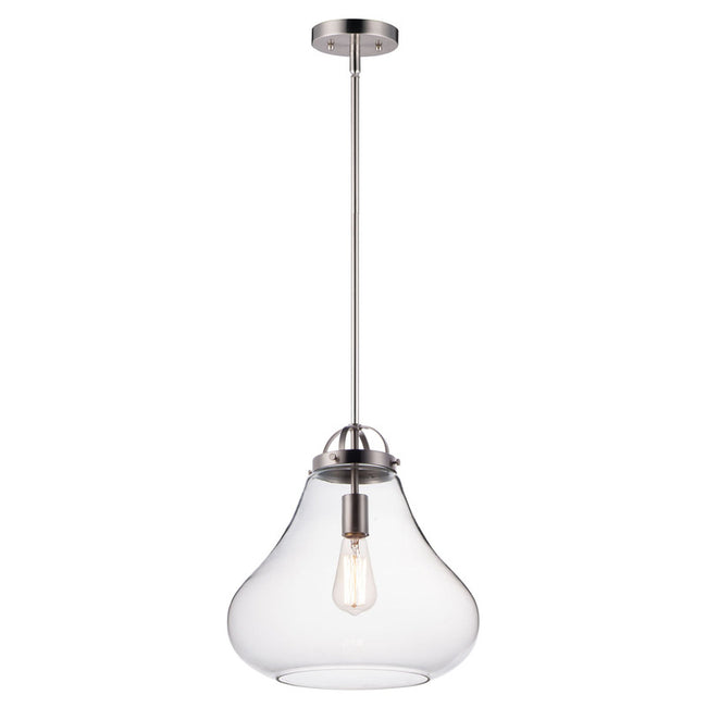 Maxim 10093CLSN - Stella 1 Light 15" Pendant