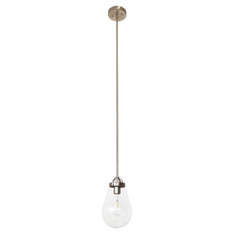 Maxim 10094CLSN - Nyla 1 Light 11" Pendant